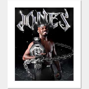 Jon 'Bones' Jones : The GOAT Posters and Art